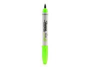 Sharpie Brush Tip Permanent Markers lime