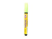 Marvy Uchida DecoFabric Marker fluorescent yellow [Pack of 6]