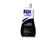 Rit Dye Dyes black liquid 8 oz. bottle