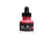 Daler Rowney Pearlescent Liquid Acrylic Colors hot mama red