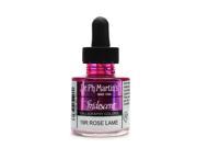 Dr. Ph. Martin s Iridescent Calligraphy Colors 1 oz. rose lame