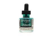 Dr. Ph. Martin s Iridescent Calligraphy Colors 1 oz. metallic green [Pack of 2]