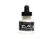 Daler Rowney Pearlescent Liquid Acrylic Colors white pearl