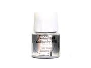 Pebeo Setacolor Opaque Fabric Paint shimmer silver 45 ml [Pack of 3]