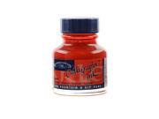 Winsor Newton Calligraphy Ink scarlet 1 oz. [Pack of 3]