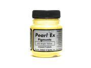 Jacquard Pearl Ex Powdered Pigments bright yellow 0.50 oz. [Pack of 3]
