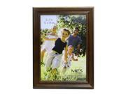 MCS Solid Wood Frame walnut 5 in. x 7 in.