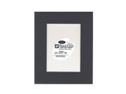 Logan Graphic Products Inc. Palettes Pre Cut Mats rectangle smooth black 5 in. x 7 in.