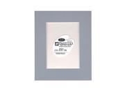 Logan Graphic Products Inc. Palettes Pre Cut Mats rectangle harbor grey 8 in. x 10 in.