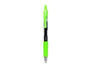 Pilot G 2 Retractable Gel Roller Pen lime fine [Pack of 12]