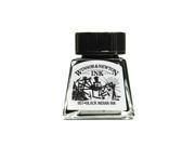 Winsor Newton Drawing Inks black indian ink 14 ml 30 [Pack of 4]