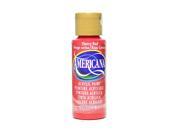 DecoArt Americana Acrylic Paints cherry red 2 oz. [Pack of 8]