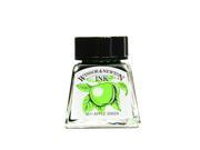 Winsor Newton Drawing Inks apple green 14 ml 11 [Pack of 4]