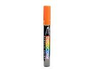 Marvy Uchida Decocolor Acrylic Paint Markers pumpkin chisel tip [Pack of 6]