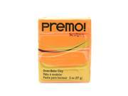 Sculpey Premo Premium Polymer Clay orange 2 oz.