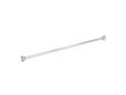 72 inch chrome decorative tension shower rod