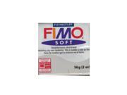 Fimo Soft Polymer Clay dolphin gray 2 oz.