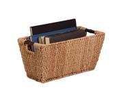Honey Can Do Seagrass Basket w Handles Lg STO 02966