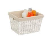Honey Can Do Parchment Cord Basket w Liner STO 03560