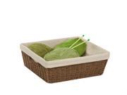 Honey Can Do Parchment Cord Basket w Liner STO 03564