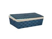 Honey Can Do Paper Rope Underbed Basket Blu STO 03736