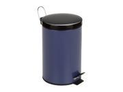 Honey Can Do 12L Step Trash Can Purple TRS 03553