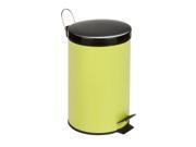 Honey Can Do 12L Step Trash Can Lime Green TRS 03554