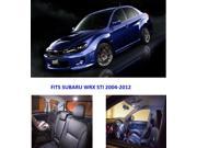 White LED Lights Interior Package for Subaru WRX STi 2004 2012 6 Pieces