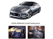 Nissan 370Z 2009 2012 White Interior LED Package 5 Pieces