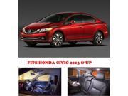 Honda CIVIC 2013 and up White Interior LED Package 4 Pieces
