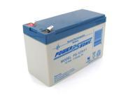 Power Sonic PS 1270 F1 Sealed Lead Acid Battery