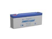 Power Sonic PS 1238 F1 Sealed Lead Acid Battery