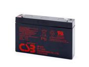 CSB GP 672 6V 7.2AH Sealed Lead Acid Battery F1 Terminal