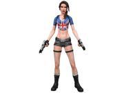 NECA Player Select Exclusive Series 1 Action Figure Lara Croft Union Jack Outfit Variant
