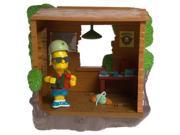The Simpsons Series 12 Playset Bart s Treehouse with Military Bart