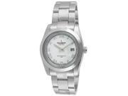 Peugeot PS4911S Swiss Women s Silver Tone Roman Numeral White Dial Watch