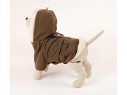 Petego Dogrich Siberian Winter Dog Coat Mocha 20 Inches