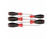 Wiha 53075 5 Piece Slotted and Phillips Extra Heavy Duty Screwdrivers