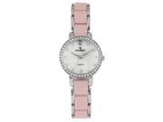 Peugeot Women s 7083PK Pink Acrylic Link Watch