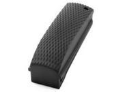 Hogue 1911 Officer Main Spring Housing Aluminum Checkered Arched Matte Black