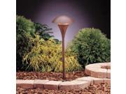 Kichler Lighting 15236TZT Eclipse 1 Light 120 Volt Path Spread Light Textured Tannery Bronze with Clear Glass