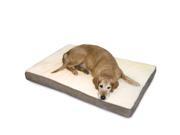 Happy Hounds Oscar Orthopedic Dog Bed Extra Small 18 by 24 Inch Birch