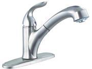 Premier Faucet 126970 Waterfront Lead Free Single Handle Kitchen Pull Out Faucet PVD Brushed Nickel
