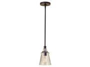 Feiss Urban Renewal 1 Light Pendant in Oil Rubbed Bronze P1261ORB