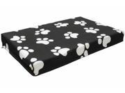 Go Pet Club QQ 34 Memory Foam Orthopedic Dog Pet Bed 34 by 22 by 3 Inch Black