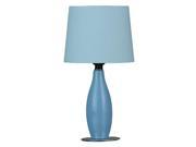 Cortesi Home CH TL303159 Connor Small Table Lamp Light Blue