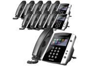 Polycom VVX 600 10 Pack VVX 600 Business Media Phone with AC Power Supply
