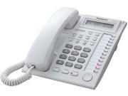 Panasonic KX T7730WX Hybrid System Corded Telephone W 1 LineBacklit LCD Display And 12 Programmable Line Buttons