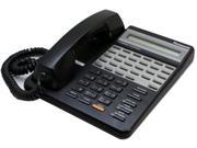 Panasonic KX T7130B R Hybrid System Corded Telephone W 1 Line Backlit LCD Display And 12 Programmable Line Buttons