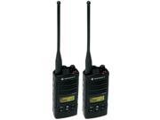 Motorola RDU4160D 2 Pack RDX Business Series Two Way UHF Radio w 16 Channel